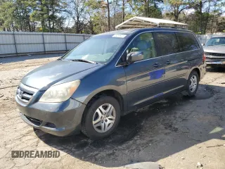 2006 Honda Odyssey EX-L with VIN 5FNRL38616B403939, listed as a Copart auction lot 49256925 with 210,908 mi miles and Salvage Title. Bid and sale history available at carsss.com. Image 1.