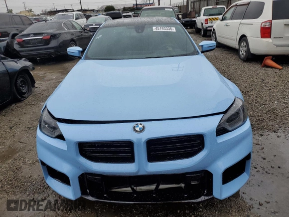 2023 BMW M2 z VIN 3MF13DM08P8D61938, wystawiony jako Copart lot #45193335 z przebiegiem 17 311 mil mil oraz Szkoda całkowita • Salvage title. Historia ofert i sprzedaży dostępna na DreamBid. Obrazek 5.