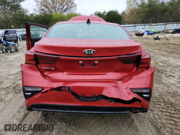 2020 Kia Forte LXS with VIN 3KPF24AD6LE183316, listed as a Copart auction lot 51945095 with 54,030 mi miles and Salvage Title. Bid and sale history available at carsss.com. Image 6.