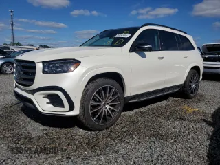 2024 Mercedes-Benz GLS 580 z VIN 4JGFF8FE4RB135179, wystawiony jako Copart lot #80052004 z przebiegiem 53 109 mil mil oraz Szkody całkowita. Historia ofert i sprzedaży dostępna na DreamBid. Obrazek 1.