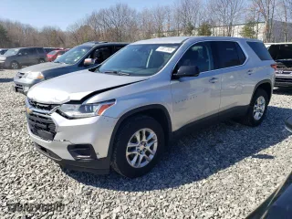2018 Chevrolet Traverse LS with VIN 1GNERFKW8JJ245860, listed as a Copart auction lot 49612865 with 109,955 mi miles and Salvage Title. Bid and sale history available at carsss.com. Image 1.