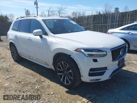 2017 Volvo XC90 Momentum with VIN YV4A22PK4H1171533, listed as a IAAI auction lot 41876321 with 136,906 mi miles. Bid and sale history available at carsss.com. Image 1.