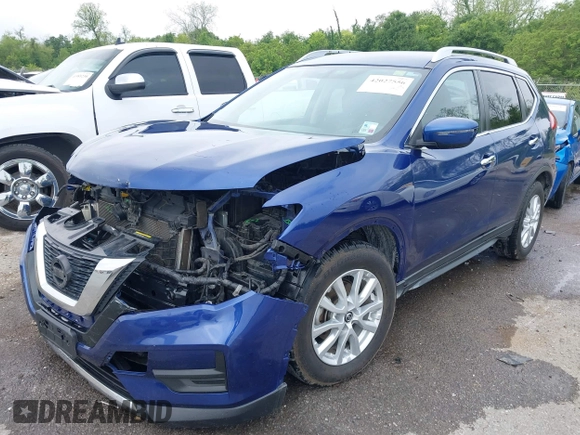 2017 Nissan Rogue SV with VIN KNMAT2MT2HP557278, listed as a IAAI auction lot 42027556 with 118,703 mi miles. Bid and sale history available at carsss.com. Image 17.