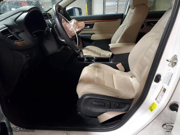 2019 Honda CR-V EX-L with VIN 5J6RW2H85KL026861, listed as a Copart auction lot 52482815 with 57,421 mi miles and Salvage Title. Bid and sale history available at carsss.com. Image 7.