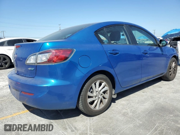2012 Mazda 3 i Grand Touring with VIN JM1BL1W84C1527900, listed as a Copart auction lot 61499815 with 80,180 mi miles and Salvage title. Bid and sale history available at DreamBid. Image 3.