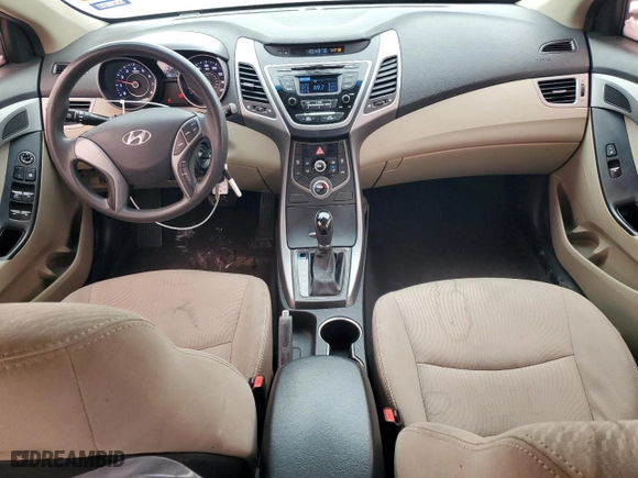 2016 Hyundai Elantra SE with VIN 5NPDH4AE7GH751444, listed as a Copart auction lot 41804485 with 138,037 mi miles and Salvage Title. Bid and sale history available at carsss.com. Image 8.