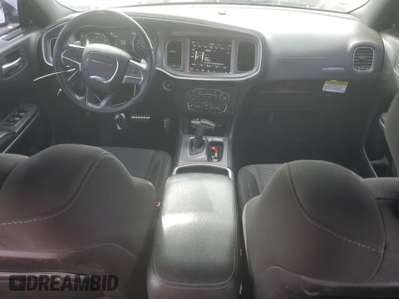 2019 Dodge Charger Scat Pack with VIN 2C3CDXGJ5KH647005, listed as a Copart auction lot 47257945 with 69,245 mi miles and Salvage Title. Bid and sale history available at DreamBid. Image 8.