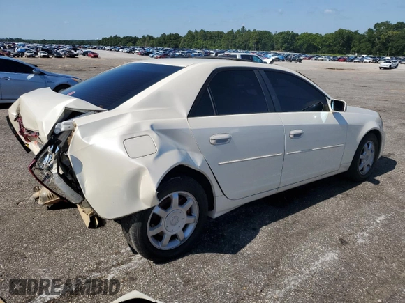2003 Cadillac CTS with VIN 1G6DM57N330137414, listed as a Copart auction lot 57287044 with 92,857 mi miles and Salvage Title. Bid and sale history available at carsss.com. Image 3.