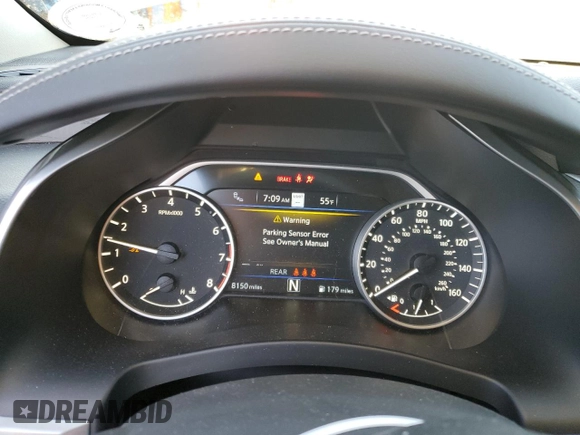 2024 Nissan Murano Platinum z VIN 5N1AZ2DS2RC114297, wystawiony jako Copart lot #53164445 z przebiegiem 8 150 mil mil oraz Szkoda całkowita • Salvage title. Historia ofert i sprzedaży dostępna na DreamBid. Obrazek 9.