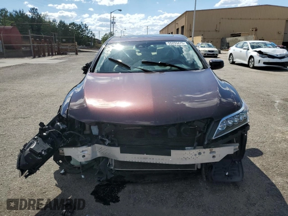 2014 Acura RLX Technology with VIN JH4KC1F59EC000494, listed as a Copart auction lot 55293475 with 100,857 mi miles and Salvage title. Bid and sale history available at DreamBid. Image 5.
