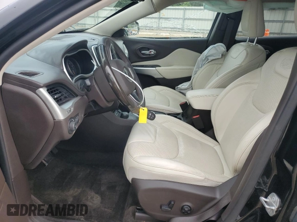 2018 Jeep Cherokee Overland z VIN 1C4PJMJX0JD551084, wystawiony jako Copart lot #61356055 z przebiegiem 30 561 mil mil oraz Szkoda całkowita • Salvage title. Historia ofert i sprzedaży dostępna na DreamBid. Obrazek 7.