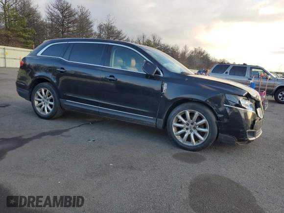2011 Lincoln MKT with VIN 2LMHJ5AR4BBJ50091, listed as a Copart auction lot 83451404 with Not Provided miles and Salvage Title. Bid and sale history available at DreamBid. Image 4.