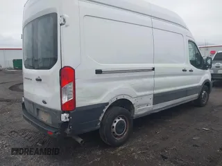 2021 Ford Transit Cargo with VIN 1FTBR1X83MKA49560, listed as a IAAI auction lot 41657997 with 44,518 mi miles and . Bid and sale history available at DreamBid. Image 4.