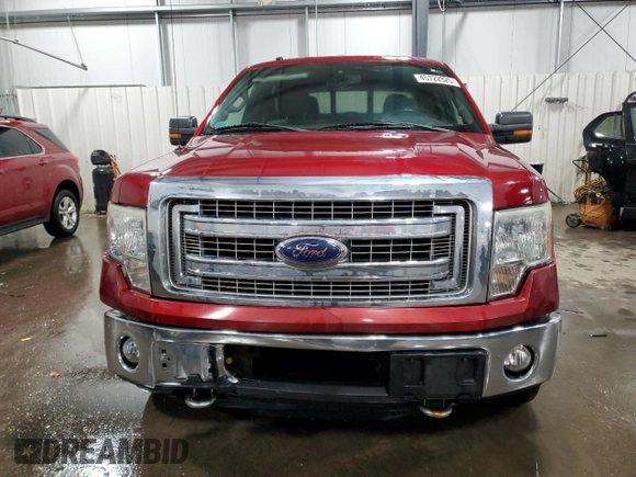 2013 Ford F-150 XL with VIN 1FTFW1ET8DFD87725, listed as a Copart auction lot 45722325 with 155,917 mi miles and Salvage Title. Bid and sale history available at carsss.com. Image 5.