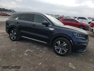 2024 Kia Sorento Plug-In Hybrid SX Prestige with VIN KNDRMDLH7R5236309, listed as a Copart auction lot 44212285 with 34,773 mi miles and Salvage Title. Bid and sale history available at carsss.com. Image 4.