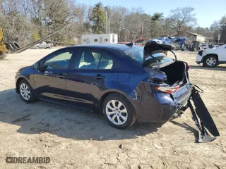 2021 Toyota Corolla LE with VIN JTDEPMAE3MJ148372, listed as a Copart auction lot 49136555 with 16,667 mi miles and Salvage Title. Bid and sale history available at carsss.com. Image 2.