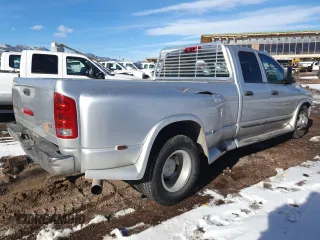 2003 Dodge Ram 3500 ST with VIN 3D7MA48C73G837080, listed as a Copart auction lot 84303814 with 139,165 mi miles and Clean Title. Bid and sale history available at carsss.com. Image 3.