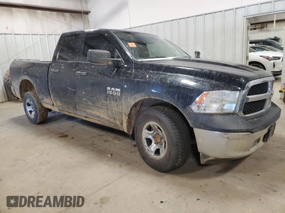 2018 Ram 1500 Tradesman with VIN 1C6RR6FG1JS299404, listed as a Copart auction lot 45655495 with 144,269 mi miles and Salvage title. Bid and sale history available at DreamBid. Image 4.