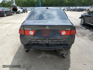 2005 Acura TSX with VIN JH4CL96825C007946, listed as a Copart auction lot 50728545 with 146,739 mi miles and Salvage Title. Bid and sale history available at carsss.com. Image 6.