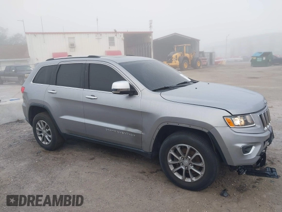 2015 Jeep Grand Cherokee Limited with VIN 1C4RJFBG5FC732732, listed as a IAAI auction lot 41478553 with 174,842 mi miles. Bid and sale history available at carsss.com. Image 13.