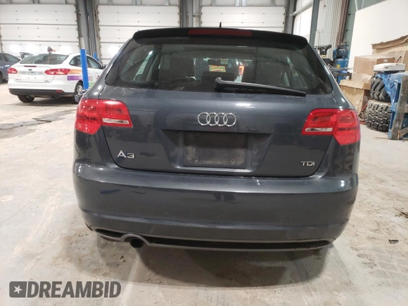 2011 Audi A3 Premium Plus with VIN WAUKJAFM5BA031566, listed as a Copart auction lot 48135055 with 91,928 mi miles and Clean title. Bid and sale history available at DreamBid. Image 6.