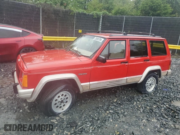 1995 Jeep Cherokee Country with VIN 1J4FJ78S5SL645499, listed as a Copart auction lot 72695794 with 62,012 mi miles and Non Repairable. Bid and sale history available at carsss.com. Image 1.