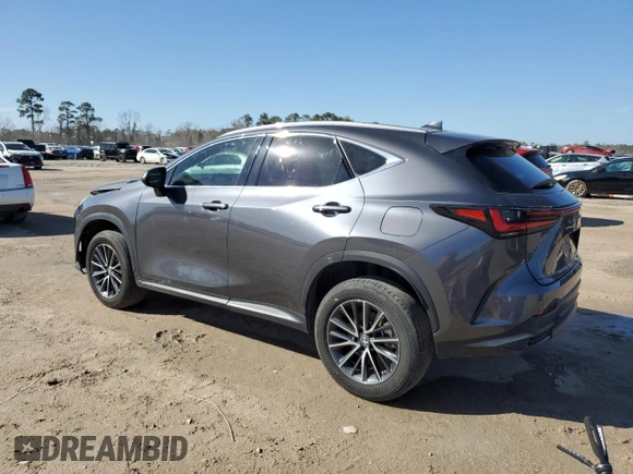 2023 Lexus NX with VIN 2T2GGCEZ2PC016215, listed as a Copart auction lot 47050285 with 39,352 mi miles and Clean Title. Bid and sale history available at carsss.com. Image 2.