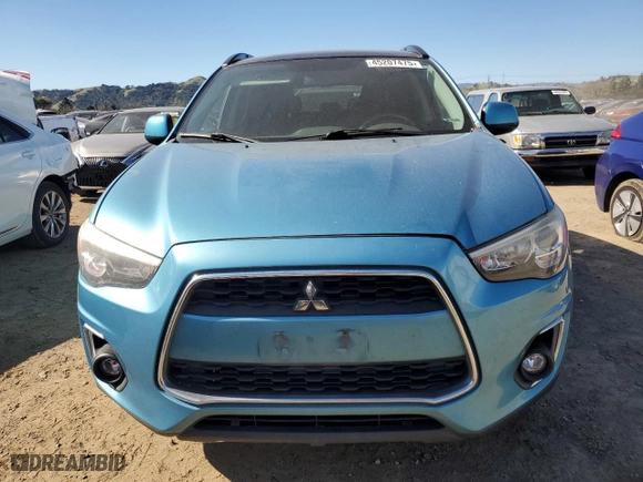 2013 Mitsubishi Outlander Sport SE with VIN 4A4AP4AUXDE013302, listed as a Copart auction lot 45207475 with 153,746 mi miles and Salvage Title. Bid and sale history available at carsss.com. Image 5.