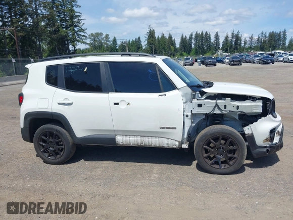2019 Jeep Renegade Altitude with VIN ZACNJBBB4KPK54687, listed as a IAAI auction lot 42302929 with 70,122 mi miles and . Bid and sale history available at DreamBid. Image 14.