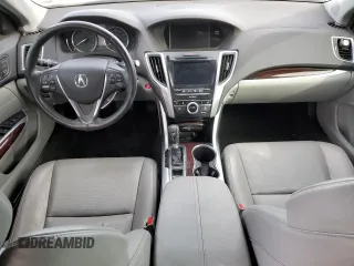 2015 Acura TLX Tech with VIN 19UUB1F50FA024033, listed as a Copart auction lot 50403095 with 84,342 mi miles and Salvage Title. Bid and sale history available at carsss.com. Image 8.