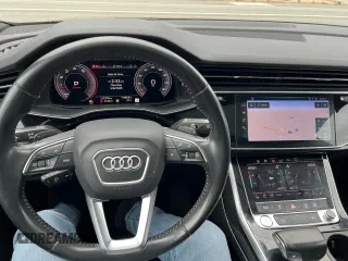 2019 Audi Q8 Premium Plus z VIN WA1BVAF19KD028045, wystawiony jako Copart lot #48666925 z przebiegiem 112 755 mil mil oraz Czysty tytuł • Clean title. Historia ofert i sprzedaży dostępna na DreamBid. Obrazek 7.