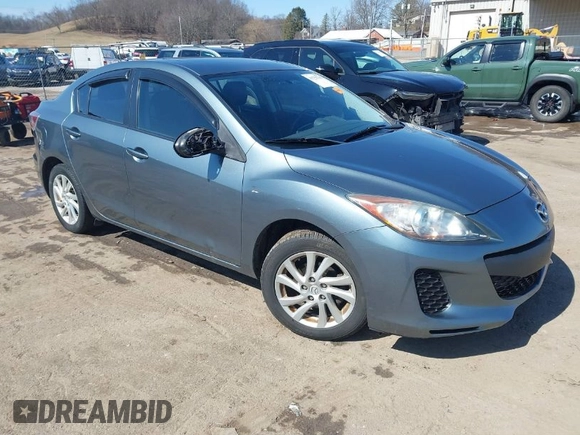 2012 Mazda 3 i Grand Touring with VIN JM1BL1W88C1691604, listed as a IAAI auction lot 41722746 with 98,322 mi miles. Bid and sale history available at carsss.com. Image 1.