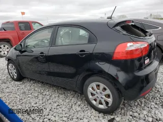 2013 Kia Rio LX with VIN KNADM5A30D6234196, listed as a Copart auction lot 41968355 with 88,982 mi miles and Salvage Title. Bid and sale history available at DreamBid. Image 2.