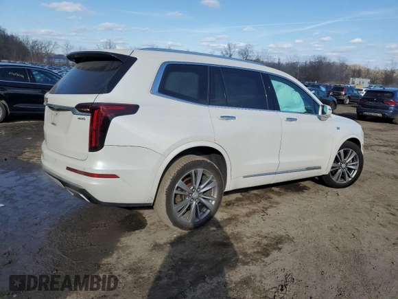 2020 Cadillac XT6 AWD Premium Luxury z VIN 1GYKPDRS0LZ115837, wystawiony jako Copart lot #47559405 z przebiegiem 82 581 mil mil oraz Szkoda całkowita • Salvage title. Historia ofert i sprzedaży dostępna na DreamBid. Obrazek 3.