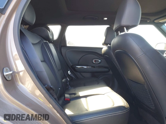 2015 Kia Soul + with VIN KNDJP3A55F7189756, listed as a IAAI auction lot 41429230 with 114,049 mi miles. Bid and sale history available at carsss.com. Image 8.