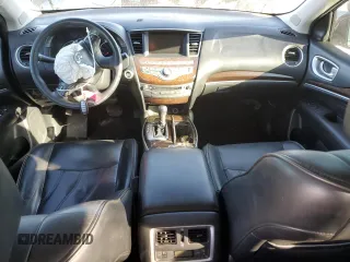 2013 Infiniti JX35 with VIN 5N1AL0MN7DC325679, listed as a Copart auction lot 76541924 with 249,455 mi miles and Salvage Title. Bid and sale history available at carsss.com. Image 8.