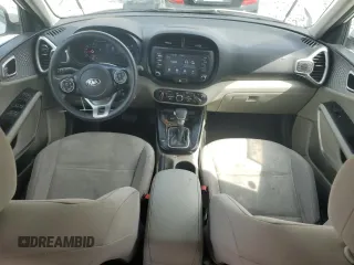 2020 Kia Soul S with VIN KNDJ23AUXL7035741, listed as a Copart auction lot 48952245 with 80,504 mi miles and Salvage Title. Bid and sale history available at DreamBid. Image 8.