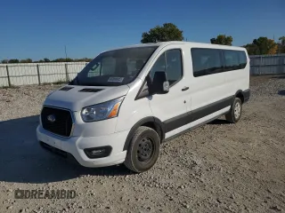 2022 Ford Transit Passenger XL with VIN 1FBAX2Y83NKA66807, listed as a Copart auction lot 75727314 with 87,700 mi miles and Clean Title. Bid and sale history available at carsss.com. Image 1.