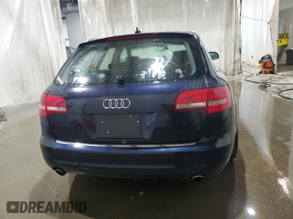 2010 Audi A6 with VIN WAUWGAFB7AN082962, listed as a Copart auction lot 81340914 with Not provided miles and Salvage title. Bid and sale history available at DreamBid. Image 6.