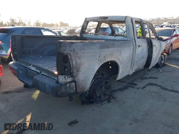 2021 Ram 1500 Tradesman with VIN 1C6RR6FG6MS517762, listed as a IAAI auction lot 41361081 with Not provided miles and . Bid and sale history available at DreamBid. Image 4.