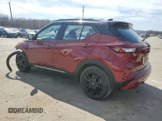 2023 Nissan Kicks SR with VIN 3N1CP5DV9PL532861, listed as a Copart auction lot 48720495 with 127,523 mi miles and Salvage Title. Bid and sale history available at carsss.com. Image 2.