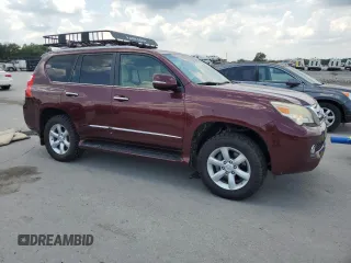 2012 Lexus GX 460 with VIN JTJBM7FX3C5035632, listed as a Copart auction lot 63561825 with 253,516 mi miles and Salvage title. Bid and sale history available at DreamBid. Image 4.