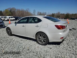 2007 Lexus IS 350 with VIN JTHBE262575016530, listed as a Copart auction lot 50787745 with 281,215 mi miles and Clean Title. Bid and sale history available at DreamBid. Image 2.