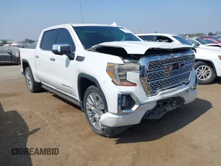 2021 GMC Sierra 1500 Denali with VIN 3GTU9FEL1MG349215, listed as a IAAI auction lot 42585810 with 97,465 mi miles and . Bid and sale history available at DreamBid. Image 1.