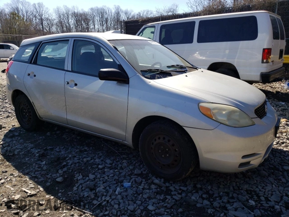 2003 Toyota Matrix Std with VIN 2T1KR32E13C090715, listed as a Copart auction lot 46112525 with 184,186 mi miles and Salvage Title. Bid and sale history available at DreamBid. Image 4.