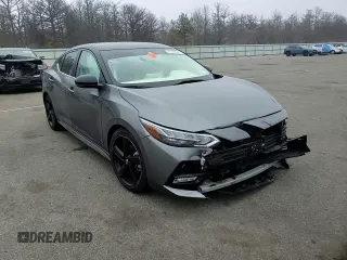 2022 Nissan Sentra SR with VIN 3N1AB8DV6NY262432, listed as a Copart auction lot 51120895 with Not Provided miles and Salvage Title. Bid and sale history available at carsss.com. Image 10.