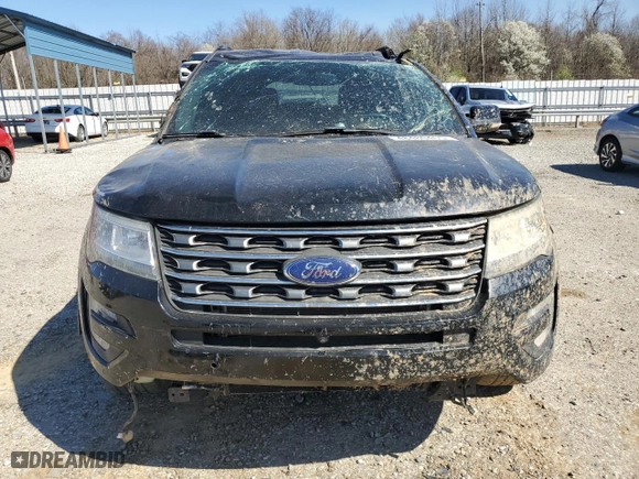 2017 Ford Explorer Limited with VIN 1FM5K8F81HGC23884, listed as a Copart auction lot 48480465 with 125,627 mi miles and Salvage Title. Bid and sale history available at carsss.com. Image 5.