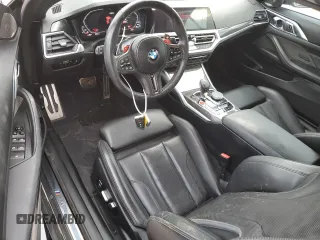 2023 BMW M4 Competition xDrive with VIN WBS33BA05PCL66519, listed as a Copart auction lot 86104494 with 11,460 mi miles and Salvage Title. Bid and sale history available at carsss.com. Image 8.