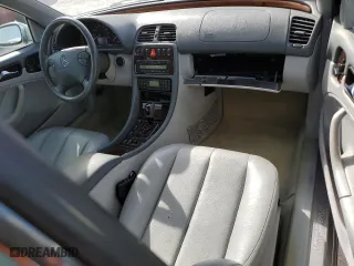 2002 Mercedes-Benz CLK-Class with VIN WDBLK65G92T092886, listed as a Copart auction lot 78297224 with 0 mi miles and Salvage Title. Bid and sale history available at carsss.com. Image 8.