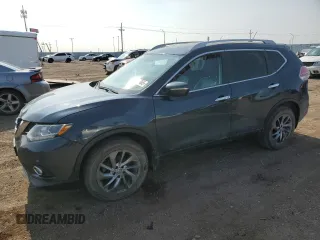 2015 Nissan Rogue SL z VIN 5N1AT2MV2FC914122, wystawiony jako Copart lot #58956865 z przebiegiem 216 134 mil mil oraz Szkoda całkowita • Salvage title. Historia ofert i sprzedaży dostępna na DreamBid. Obrazek 1.
